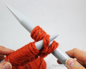 Squirrel Picnic Knit Scarf 15