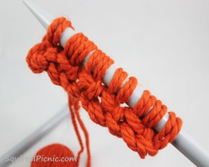 Squirrel Picnic Knit Scarf 19