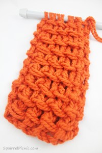 Super Comfy, Super Quick Knit Scarf Free Pattern by Squirrel Picnic