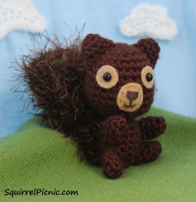 Crochet Squirrel by Squirrel Picnic