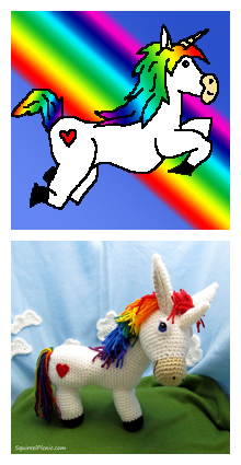 ES and SP Rainbow Donkeys