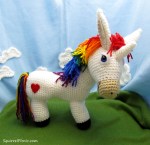Rainbow Donkey
