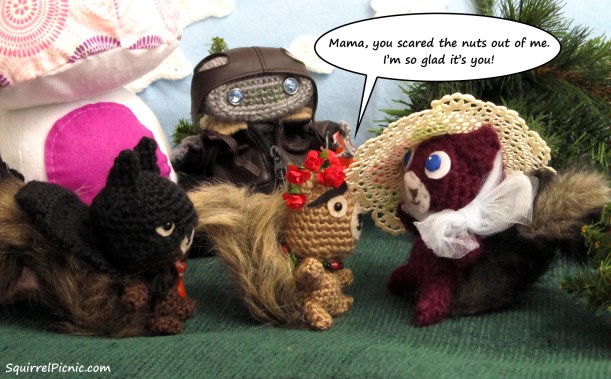 Squirrel Picnic Comic Halloween 9