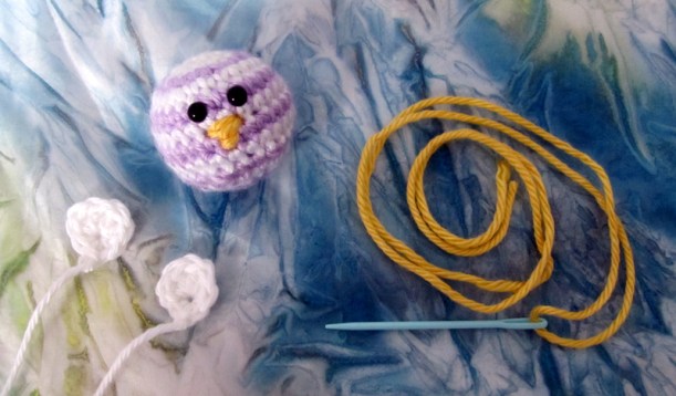 Crochet a Baby Rainbow Chick