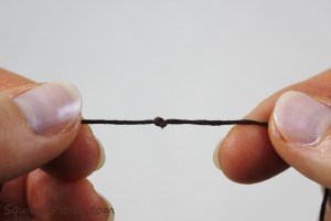 How to embroider a face for squirrel amigurumi tutorial by Squirrel Picnic.