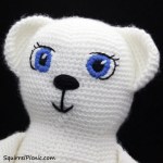 Satin Stitch Embroidery for Amigurumi by Squirrel Picnic