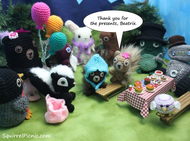 Squirrel Picnic Comic 1