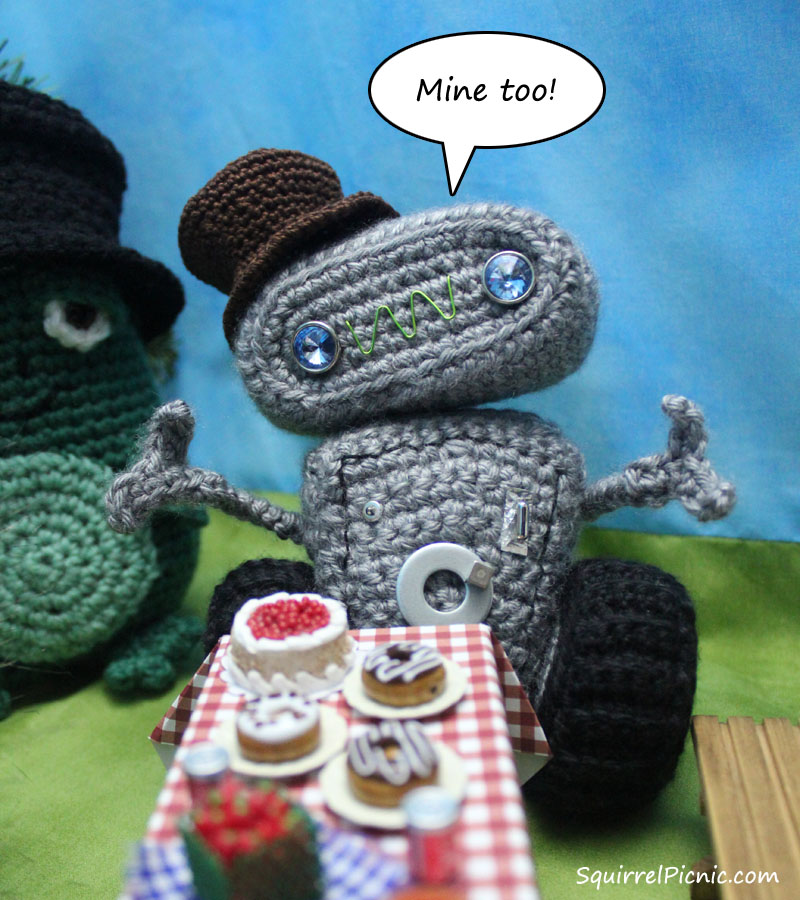 Squirrel Picnic Comic 3