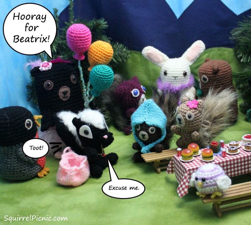 Squirrel Picnic Comic 4