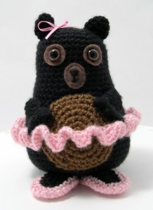 Tina Ballerina Crochet Pattern by Squirrel Picnic