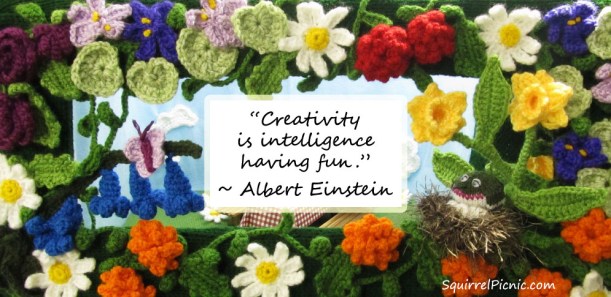 Creativity is intelligence having fun