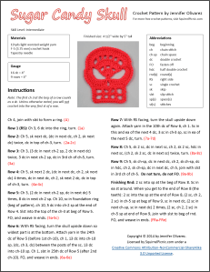 Crochet Skull Pattern Page 1