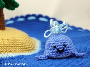 Crochet Whale Toy by Squirrel Picnic
