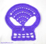 Large Skull Crochet Pattern by Squirrel Picnic