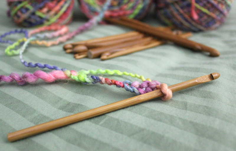 Bamboo crochet hooks