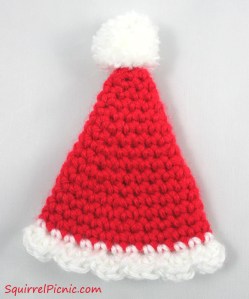 Miniature Santa Hat by Squirrel Picnic