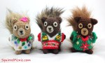 Ugly Christmas Sweaters for Your Squirrel Friends
