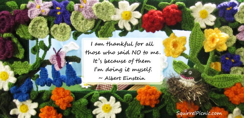 I am thankful for all those who said no to me