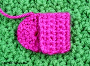Crochet Purse for Your Squirrel Friend Step 2