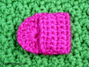 Crochet Purse for Your Squirrel Friend Step 3