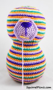 Motley the Bear Crochet Pattern by Squirrel Picnic