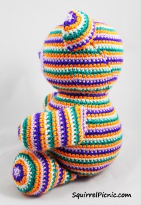 Motley the Bear Crochet Pattern by Squirrel Picnic