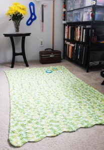 Spring Fields Crochet Rug Pattern by Squirrel Picnic
