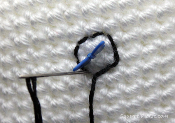 Satin Stitch Tutorial by Squirrel Picnic