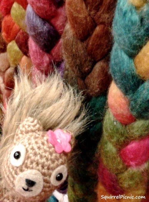 Podge says roving wool is soft