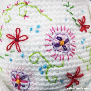 Doodle Stitch Bear by Squirrel Picnic for IG2