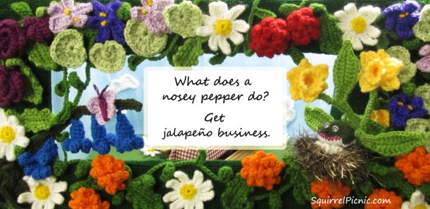 What does a nosey pepper do