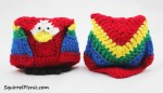 Amigurumi+Origami Parrot Crochet Pattern by Squirrel Picnic
