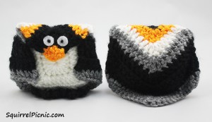 Amigurumi+Origami Penguin Crochet Pattern by Squirrel Picnic