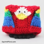 Crochet Unlikely Friend Bird by Squirrel Picnic 12