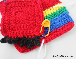 Crochet Unlikely Friend Bird by Squirrel Picnic 6