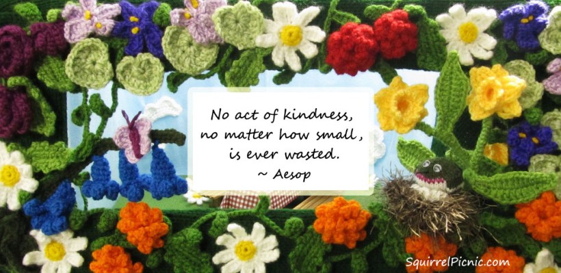 No act of kindness