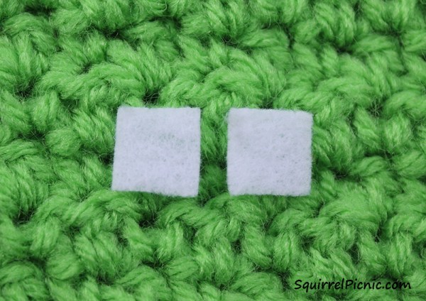 Step 1 Simple Amigurumi Eyes Felt and French Knot