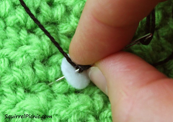 Step 7 Simple Amigurumi Eyes Felt and French Knot