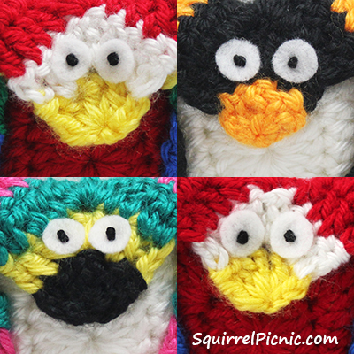 Ultra Easy Amigurumi Eyes Tutorial by Squirrel Picnic