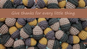 Thanksgiving Wallpaper with Sentiment from Squirrel Picnic Desktop 1366 x 768