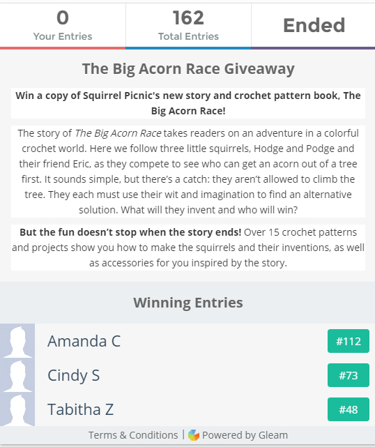 Giveaway Winners_Gleam IO